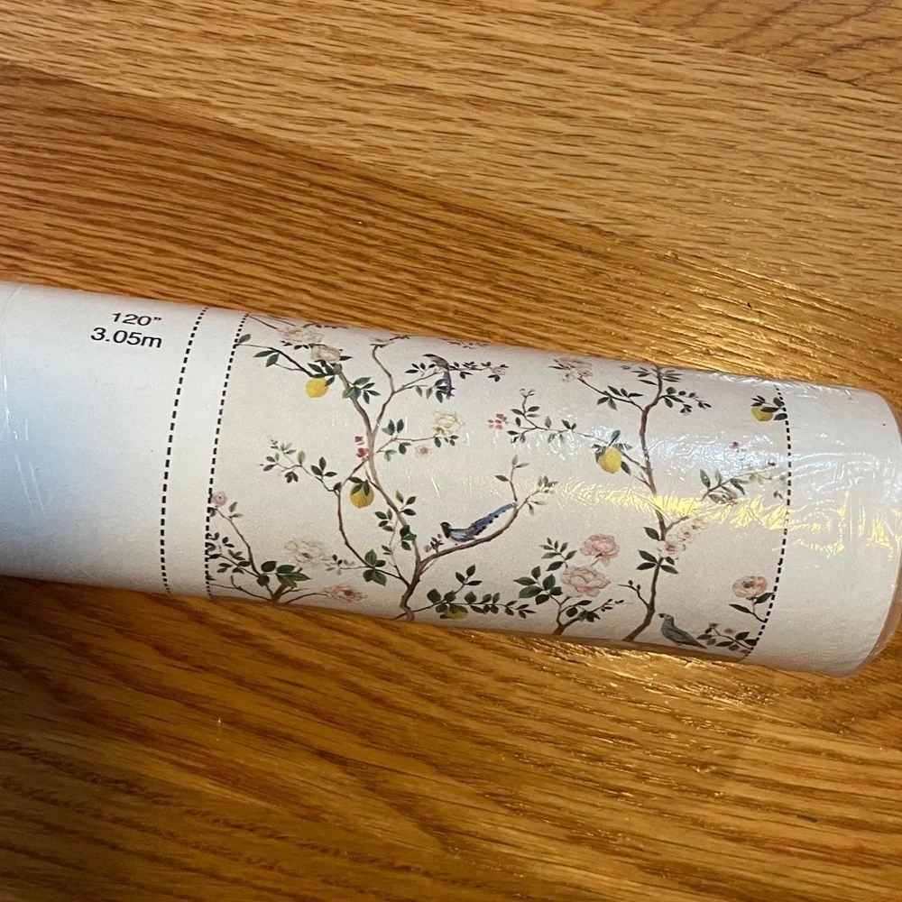 Anthropologie Blossom Chinoisserie Mural NWT